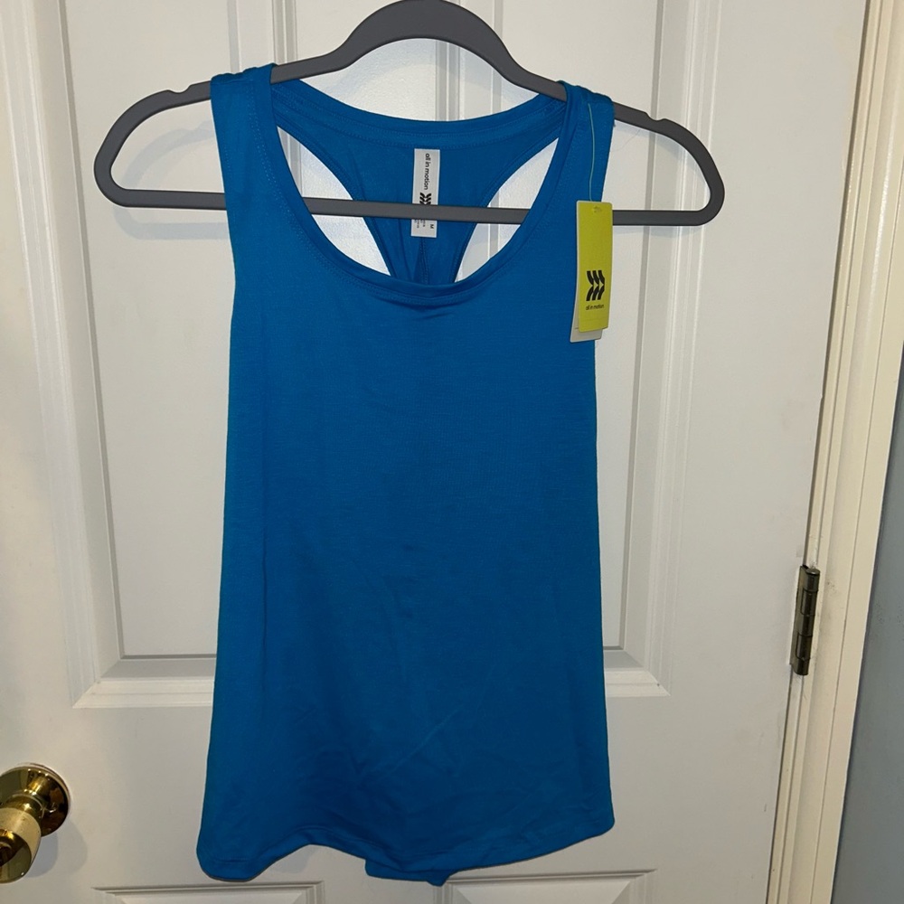 NWT All in Motion Twist Back Tank Top, Size Medium